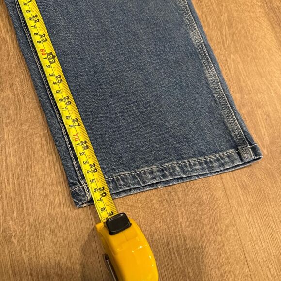 GAP women's wide leg carpenter jeans Size 0 NWT - Picture 2 of 7